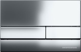 Инсталляция для унитаза Ceramica Nova Envision CN1002CH с кнопкой смыва Flat хром